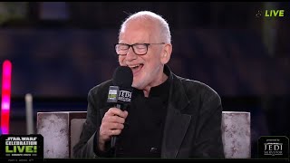 Ian McDiarmid Palpatine Interview  Star Wars Celebration 2023 [upl. by Arahsak]