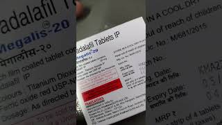 Megalis 20 Mg Tadalafil tablet megalis20 [upl. by Prussian]