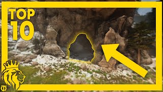 TOP 10 BEST CAVES on The Center  ARK Survival Ascended [upl. by Hayman244]