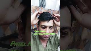 Clipping hair patch hairlossttreatment menshairreplacement hairpatchshopeindelhi menswigs [upl. by Kitarp100]