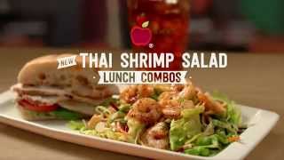 TV Spot  Applebees  Thai Shrimp Salad  Better Choices [upl. by Lleddaw556]