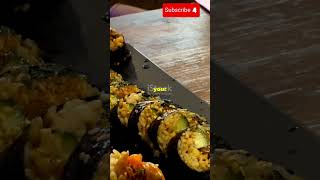 Quick amp Easy Kimbap Recipe Make Kimbap in 30 Seconds Kimbap Shorts KoreanFood FoodShorts [upl. by Trilley773]