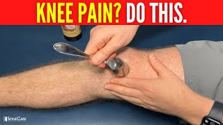 Fix Knee Pain Using Just a Spoon INSTANT RELIEF [upl. by Jolene]