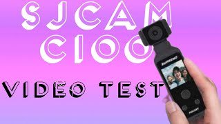 SJCAM C100 Action Camera  Video Test  1080p [upl. by Leverick]