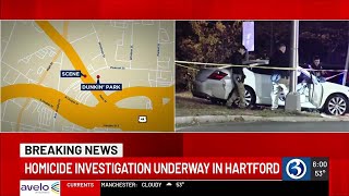 Hartford police investigating homicide Monday afternoon [upl. by Teodor597]