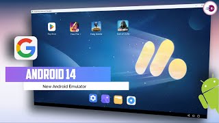 2024 Brand New Android Emulator For PC Android 14  The Best Emulator For Low End PC and Laptop 💻 [upl. by Llehsram]