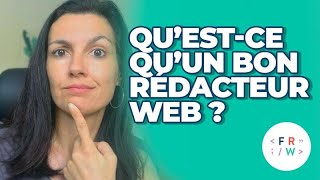 ✅ Questce quun BON rédacteur web [upl. by Dayir]