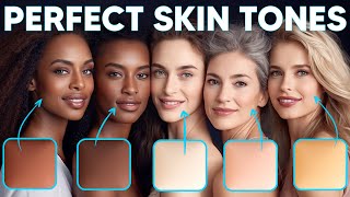 AMAZING Skin Tones using GRADIENTS in Photoshop [upl. by Kcirb]