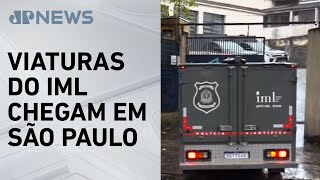 Perícia vai coletar sangue das famílias das vítimas do acidente de avião em Vinhedo [upl. by Suirradal1]