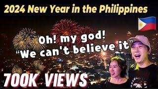 🇵🇭🇰🇷The worlds best Philippine New Years FireWorks [upl. by Monie]