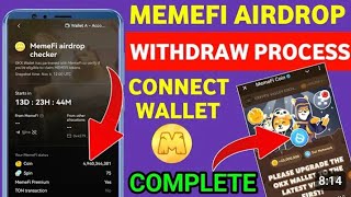 Memefi listing Delay memefi sui Blockchain connect wallet okx wallet memefi eligiblity criteria [upl. by Epilihp]