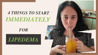 Lipedema Treatment 4 Things You Can Do For Yourself [upl. by Rodoeht463]