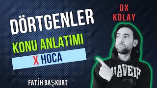 DÖRTGENLER KONU ANLATIMI  X HOCA [upl. by Giverin]