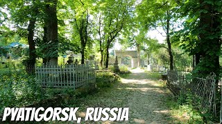 4K60FPS Cemetery WALK in Pyatigorsk Real Russia [upl. by Luanni]