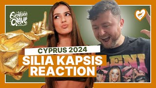 REACTION Silia Kapsis  Liar 🇨🇾  Cyprus Eurovision 2024 [upl. by Notsecnirp]