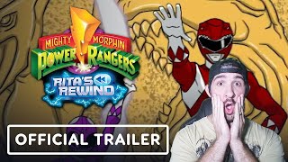 Ninjas Awesome Reaction to Power Rangers Ritas Rewind Trailer [upl. by Merrie592]