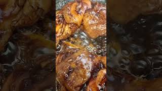 FRY CHICKEN SOY SAUCE WITH LEMONGRASS short easycooking easyrecipe [upl. by Anem]