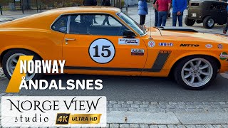 Åndalsnes Race Cars Majestic Fjords and Mountain Views [upl. by Hgielah]