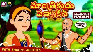 Telugu Stories  మాంత్రికుడు పఞ్చకిన్  Magician Panchkin  Telugu Kathalu  Moral Stories [upl. by Lightfoot]