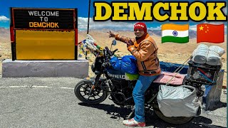 DEMCHOK  INDIA🇮🇳 OR 🇨🇳CHINA KE BEACH BASA EK GAON HAI  WINTER LADAKH 2024  Ep13 [upl. by Leahcin206]