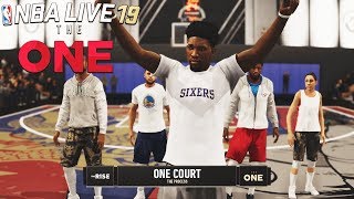 NBA LIVE 19 THE RISE EP 4  DESTROYING THE PROCESS  Wing Scorer  iPodKingCarter [upl. by Arag]