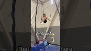 Can anyone do this better than me 🤔 gymnast gymnastics sports calisthenics gymnast olympic [upl. by Andrew]