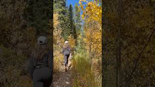 Hiking in Colorado 😍 fall breckenridge colorado hiking [upl. by Marbut608]