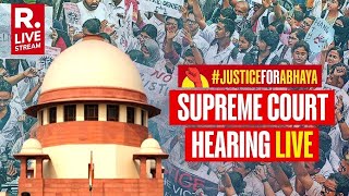 RG Kar Case Supreme Court Hearing  Live Updates [upl. by Willy]