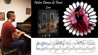 quotLunequot  Notre Dame de Paris  Piano Cover [upl. by Tahpos729]