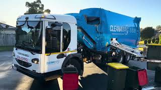 Cleanaway’s Spare Garbage Trucks  The Hills Shire [upl. by Largent]