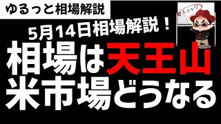 【5月14日のゆるっと相場解説】アメリカ市場が高値超えるのかどうか？日経平均株価は出遅れているが…ズボラ株投資 [upl. by Htebharas355]