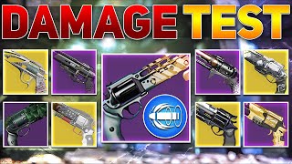 Is Lunas  Magnificent Howl the Best Hand Cannon Now Damage Test  Destiny 2 Into the Light [upl. by Pauline]