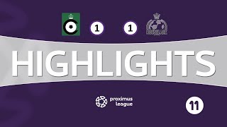 HIGHLIGHTS NL  Cercle Brugge  KSV Roeselare 14102017 [upl. by Ahsieyn925]