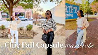 Chic Capsule Wardrobe How To Look Put Together This Fall  Natalie Stringfield [upl. by Ianaj]