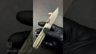 New Kizer Mini Militaw with S45VN Blade Titanium amp Jungle Wear Handle [upl. by Anitac16]