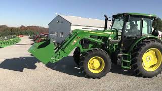 2022 John Deere 6120E Tractor w Cab amp Loader Like New JD Warranty For Sale by Mast Tractor Sales [upl. by Nosrej]