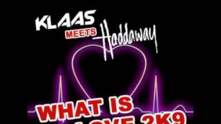 Klaas Meets Haddaway  What Is Love 2K9 Bodybangers Remix [upl. by Jacintha156]