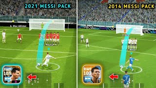 Have 2014 Messi Pack  🤔  How Good is it Compared To New Messi Pack  eFootball 24 [upl. by Doniv]