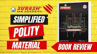 Simplified Polity Material  BOOK REVIEW  Suresh IAS Academy [upl. by Sheppard]