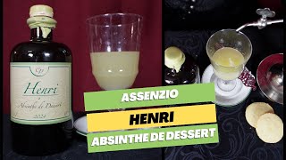 Assenzio Henri  Absinthe de Dessert italiano di Christian Pascolutti [upl. by Wind]