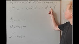 Ist Diazomethan nukleophil oder elektrophil Einblicke Fortgeschrittene Organische Chemie 2 [upl. by Heigl]