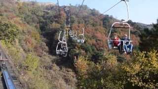 Mutianyu Great Wall Cable car [upl. by Ylrebmek105]