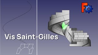 Model a Vis SaintGilles on Freecad [upl. by Itsrik227]