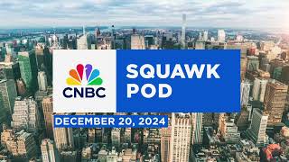 Squawk Pod Shutdown showdown amp Michter’s Whiskey on EU tariffs  122024  Audio Only [upl. by Ahsenal]