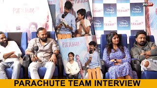 U1 கைய வச்ச 10 நிமிஷத்துல பாட்டு ரெடி ஆயிரும்  PARACHUTE WEBSERIES TEAM INTERVIEW hotstar [upl. by Una]