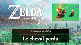 Comment avoir le CHEVAL QUête secondaire LE CHEVAL PERDU dans Zelda Echoes of Wisdom [upl. by Lasser]