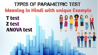 Types of Parametric Test  T test  Z test  ANOVA test [upl. by Sedecrem]