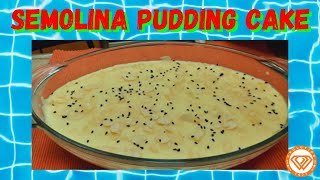 10 Minute Semolina Pudding Recipe  Only 3 Ingredients Pudding [upl. by Luciana]