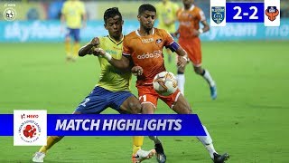 Kerala Blasters FC 22 FC Goa  Match 29 Highlights  Hero ISL 201920 [upl. by Saiff577]