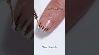 Easy New Years Nail Art Quick Tutorial shorts [upl. by Ahsata]